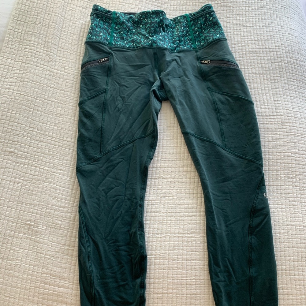 Lululemon full length fleece lined leggings